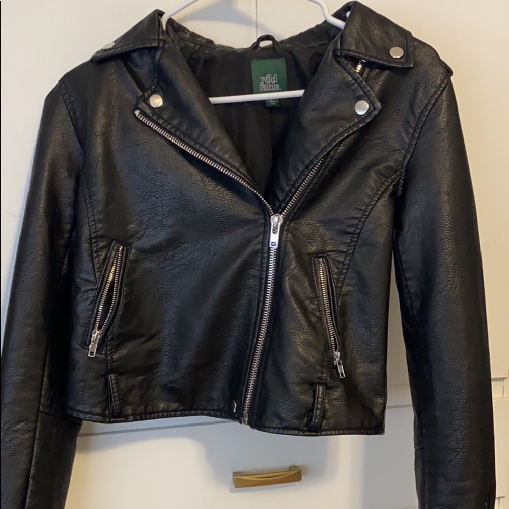 Target leather jacket